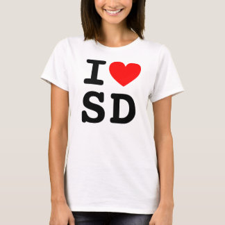 Ich liebe SD-Shirt T-Shirt