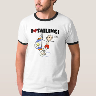 Ich liebe Segel-T-Shirts und Geschenke T-Shirt