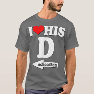 Ich Liebe seine Dedication Funny Valentine Day Cou T-Shirt