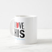 Ich Liebe seinen... (Angewohnt), Valentinstag Kaffeetasse (Vorderseite Links)