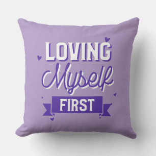 Ich liebe selbst die Liebe Kissen