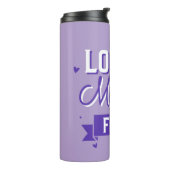 Ich liebe selbst die Liebe Thermosbecher (Nach links gedreht)