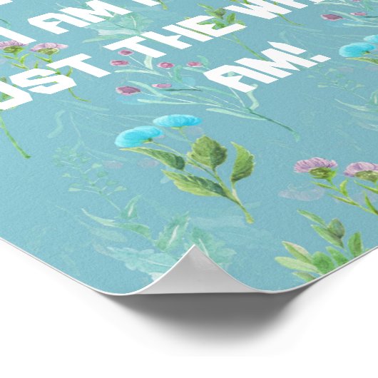 Ich Liebe selbst Poster (Ecke)