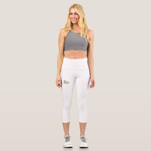 Ich liebe Senior-Softball-Leggings Capris (Vorderseite)