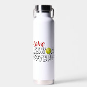 Ich liebe Senior-Softball-Tasse Trinkflasche (Vorne)