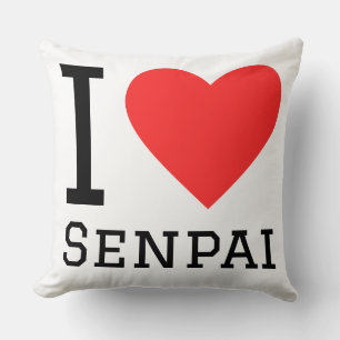 Ich liebe Senpai Kissen
