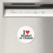Ich Liebe Shabbat in Chabad Magnet (In Situ (Geschirrspüler))
