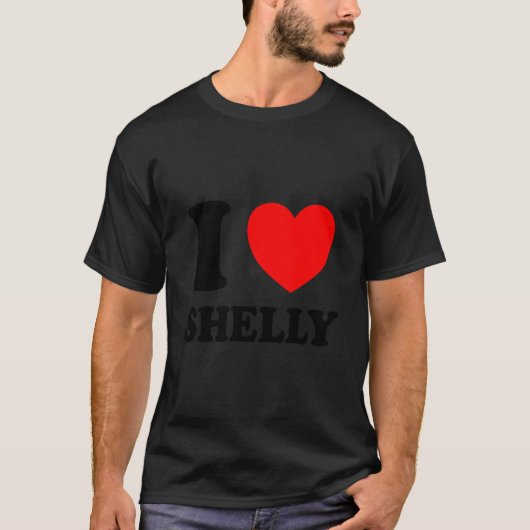 Ich liebe Shelly T-Shirt (Vorderseite)