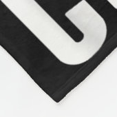 Ich liebe Shuttles Lustiger Badminton-Vater Fleecedecke (Ecke)