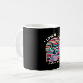 Ich liebe Siamkatze Kaffeetasse (Vorderseite Links)