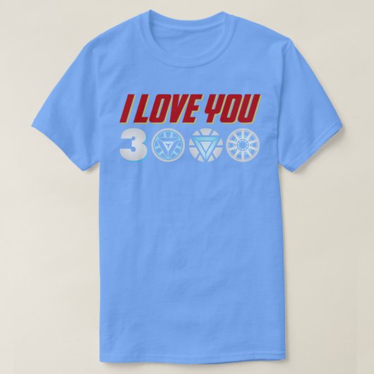Ich Liebe Sie 3000 T-Shirt (Design vorne)