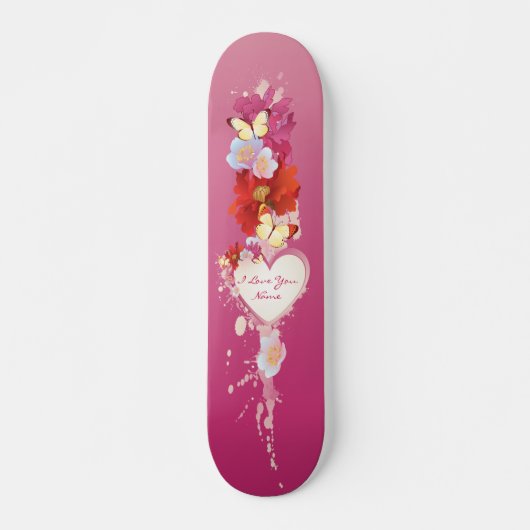 Ich Liebe Sie 5 Skateboard (Vorne)