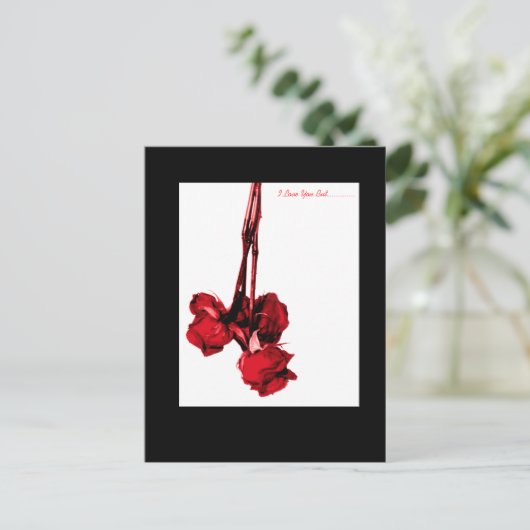 Ich Liebe Sie aber................................ Postkarte (Stehend Vorderseite)