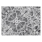 Ich Liebe Sie Abstrakte Scratch Art Design Tischdecke (Vorderseite (Horizontal))