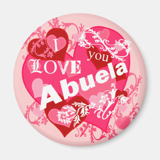 Ich Liebe Sie Abuela Magnet