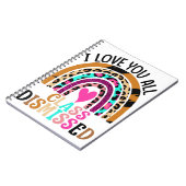 Ich Liebe Sie alle Klasse entlassen Lehrer letzten Notizblock (Linke Seite)