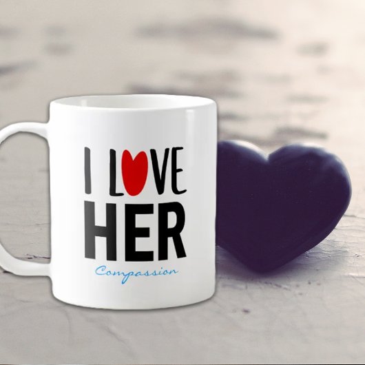 Ich Liebe sie... (Angewohnt), Valentinstag Kaffeetasse