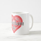 Ich Liebe Sie auf Bulgarisch - Obicham te Kaffeetasse (VorderseiteRechts)