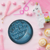 Ich Liebe Sie auf den Mond und die Sterne / 7" Pap Pappteller (Party)