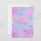 Ich Liebe Sie auf die Mond- und Rückenkarte Dankeskarte (Rückseite)