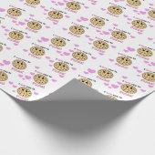 Ich Liebe Sie auf Pizzas Packpapier (Ecke)