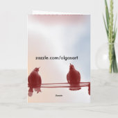 Ich Liebe Sie (auf Ukrainisch) Karte (Rückseite)