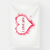 Ich Liebe Sie Banner (Vertikal)