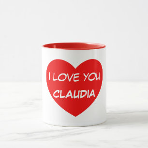 Ich Liebe, Sie benennen zwei Töne Tasse