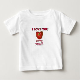 Ich Liebe Sie Berry viel Baby T-shirt