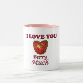 Ich Liebe Sie Berry viel Tasse