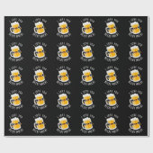 Ich Liebe, Sie bewundern viel lustiges Getränk Pun Geschenkpapier (Flach)