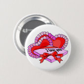 Ich Liebe Sie Button (Vorne & Hinten)