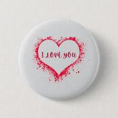 Ich Liebe Sie Button (Vorderseite)