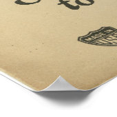 Ich Liebe Sie California Poster (Ecke)