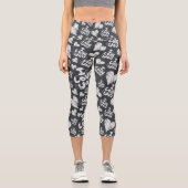 Ich Liebe Sie Capri Leggings (Vorderseite)
