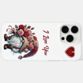 Ich Liebe Sie Case-Mate iPhone Hülle (Rückseite (Horizontal))