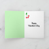 Ich Liebe, Sie CHERRY viel, personalisiert, Kirsch Karte (Innenseite)