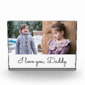 Ich Liebe Sie Daddy / Collage Fotoblock (Vorderseite)