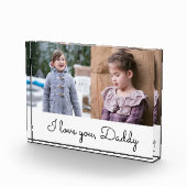Ich Liebe Sie Daddy / Collage Fotoblock (Rechts)