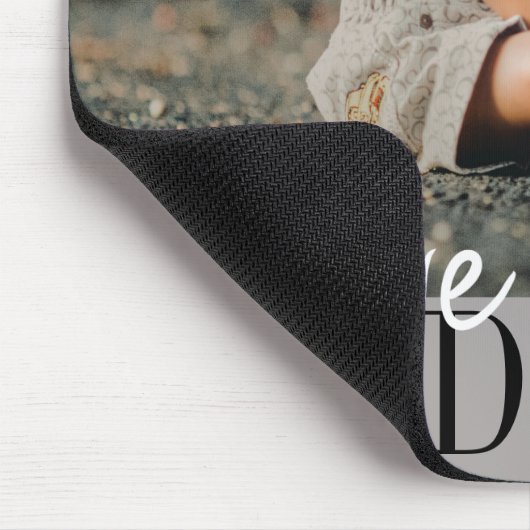 Ich Liebe Sie Daddy Custom Foto Mousepad (Ecke)