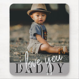 Ich Liebe Sie Daddy Custom Foto Mousepad