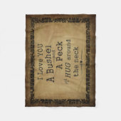 "Ich Liebe Sie Decke einer des Scheffels und eines (Vorderseite)