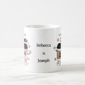 Ich Liebe Sie ein Latte Funny Romantic Valentine G Kaffeetasse (Mittel)