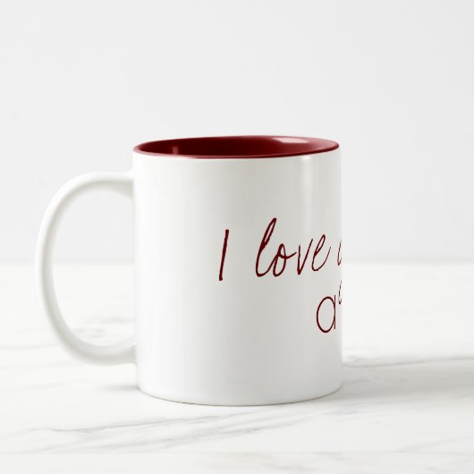 Ich Liebe Sie eine letzte Tasse (Links)