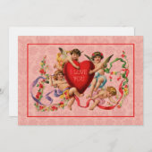 Ich Liebe Sie Einladung (Vorne/Hinten)