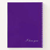 Ich Liebe, Sie entschuldigen mich Spiral Notebook Notizblock (Rückseite)