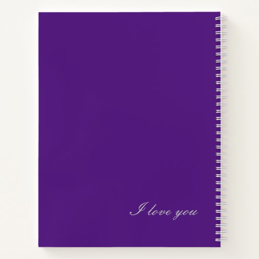 Ich Liebe, Sie entschuldigen mich Spiral Notebook Notizblock (Rückseite)