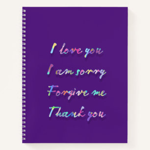 Ich Liebe, Sie entschuldigen mich Spiral Notebook Notizblock