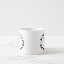 Ich Liebe Sie Espressotasse