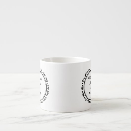 Ich Liebe Sie Espressotasse (Vorderseite)